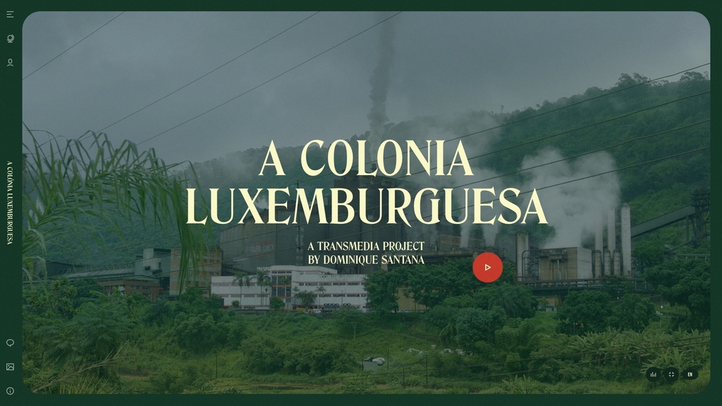 Figures 6: Stills of the project website www.colonia.lu. © Samsa Film