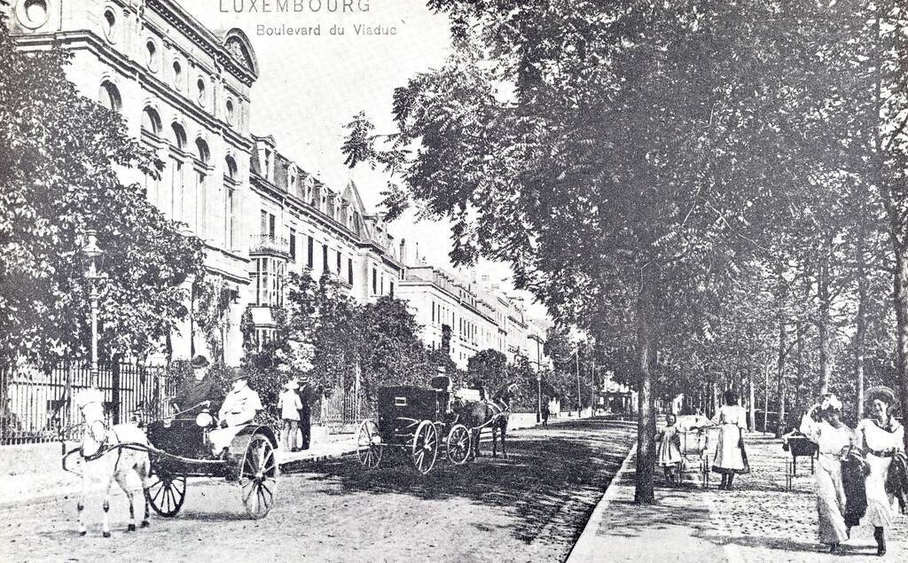 Abb.2: Boulevard F.D. Roosevelt (© Photothèque de la Ville de Luxembourg)
